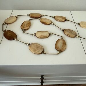 Wooden necklace